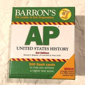 Barron’s AP US History Flash Cards